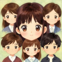 cute anime girl portraits, chibi art, anime, painting by gaston bussiere, craig mullins, j. c. leyendecker