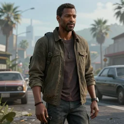 Chris rock in the last of us 2 4K quality super realistic