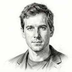 portrait drawing by david malan
