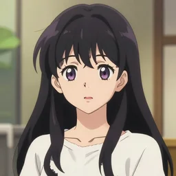 anime style woman