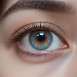 a female eye having a zeiss camera lens instead of retina, ultrarealistic, hyperdetailed, cinematic