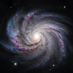 a nebular cake. gorgeous splendid