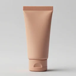 simple primitive tube shape, textured with photorealistic human skin, photoreal details, straight smooth vertical, highly realistic bump map, surface painter, pixar renderman in the style of henri rousseau