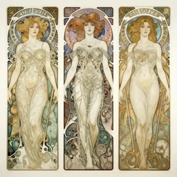 cyberpunk art nouveau by alexander mcqueen, zdzisław beksinski and alphonse mucha. highly detailed, hyper - real, very beautiful, intricate fractal details, very complex, opulent, epic, mysterious, trending on deviantart and artstation, polished and minimalist redesign by zaha hadid and iris van herpen