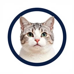 cat theme logo, cat theme banner, cat design, a smiling cat, trending on artstation, lovely and cute, fantasy art, 8 k resolution, cynical realism, computer art, conceptual art