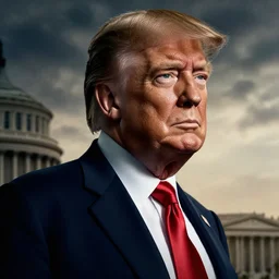 movie poster, john goodman as donald trump