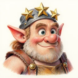 Intricate five star Dwarf Tavern Keeper portrait by Monica Lee, Colored pencil on paper, high detail, skin texture, photo realistic, hyperrealism,matte finish, high contrast, 3d depth, masterpiece, vivid colors, artstationhd