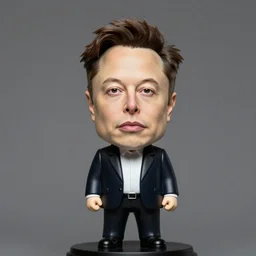 Elon Musk as a bobble head