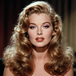 stunning award - winning portrait by peter lindbergh of veronica lake. vintage hollywood glamour. long shiny wavy glam hair. long curly hair. glam makeup. vogue. fashion photography. sharp focus. canon 5 0 mm.