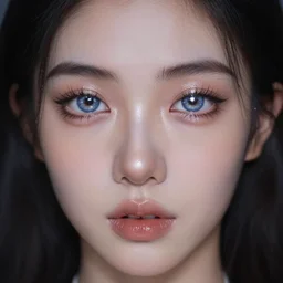 goddess with stars in her eyes