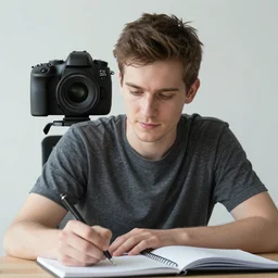 Ethan Smith writing his next guide, (EOS 5DS R, ISO100, f/8, 1/125, 84mm, postprocessed, crisp, facial features)