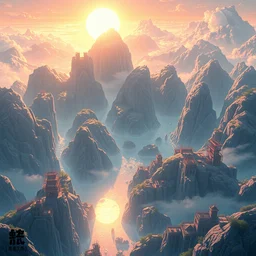 world record in most detailed artwork 風 景, luminescent 背 景, scenery artwork 厚 塗 り fourth dimension, artstation! pixiv!!
