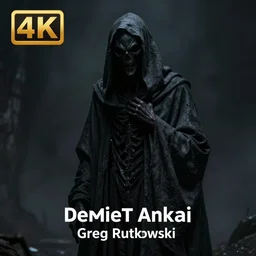 dementor. draped in dark sheet. dark colors. menacing. haunting. frightening. trending on artstation. award winning. artgem. greg rutkowski. beksinski. extremely detailed. 4 k.