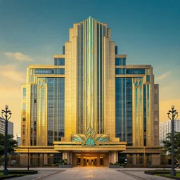 art deco scenic