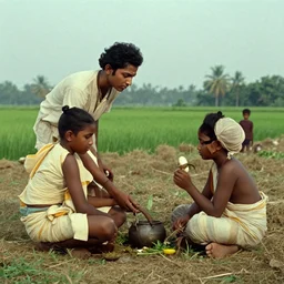 a film still from pather panchali ( 1 9 5 5 )