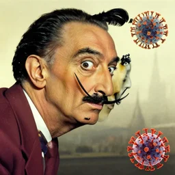 covid - 1 9 pandemic by salvador dali