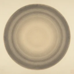 chinese painting of a zen circle