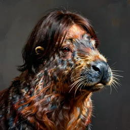portrait of a john lennon in the style of a walrus by greg rutkowski