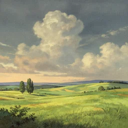 a landscape by david aja