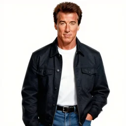 sylvester stallone is kevin in home alone, airbrush art, drew struzan illustration art, key art, movie poster