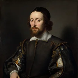 A Renaissance portrait painting of Igor Bogdanoff