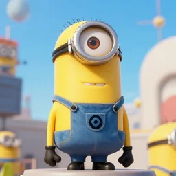 really tall minion