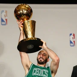 photo of osama bin laden lifting larry o'brien trophy, celtics, nba
