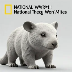 national geographic professional photo of a creature, award winning