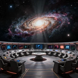 galactic control room, art by emmanuel shiu