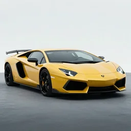 A cinematic film still of a Lamborghini in the movie 2012.