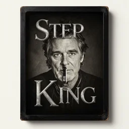 stephen king, tintype