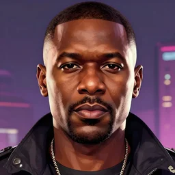 close - up portrait of julius malema, cyberpunk dark fantasy art, gta 5 cover, official fanart behance hd artstation by jesper ejsing, by rhads, makoto shinkai and lois van baarle, ilya kuvshinov, ossdraws
