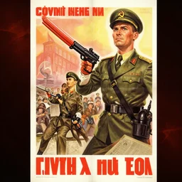 soviet era propaganda poster