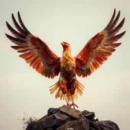 phoenix rising up