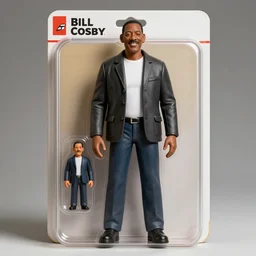 bill cosby action figure, photostudio