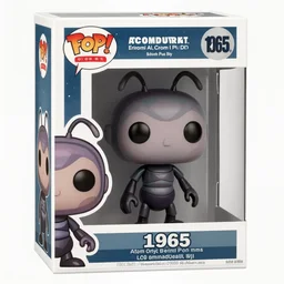 Atom ant cartoon character as funko pop from 1965