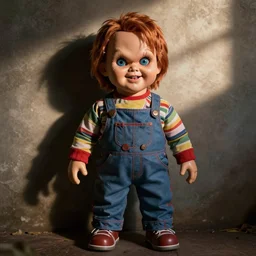 general patton as a screaming chucky doll