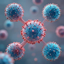 quantum particles colliding, 8 k, extreme detail,