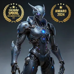 digital art of a cyberpunk creature entity, trending on artstation, favorites on deviantart, high quality art. artwork masterpieces, award winning