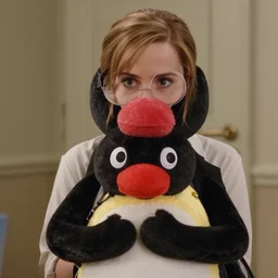 Movie still of Emma Watson in Pingu
