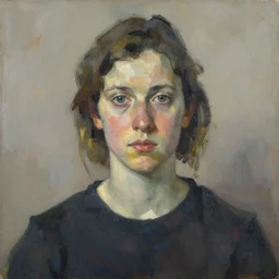 portrait by Frank Auerbach