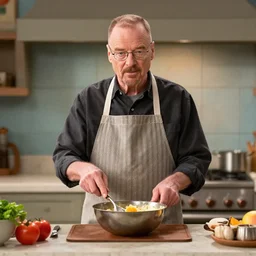 walter white cooking show