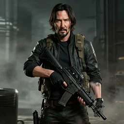 Keanu reeves in Call of duty 4K quality