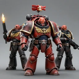 photo of reasonable marines from warhammer 40k, detailed, realistic, artstation