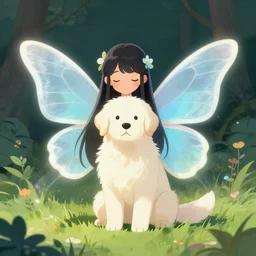 🧚 🐶 , digital art