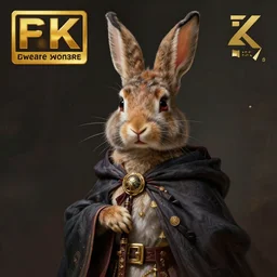 an anthropomorphic rabbit wizard, fine art, award winning, intricate, elegant, sharp focus, cinematic lighting, highly detailed, digital painting, 8 k concept art, art by guweiz and z. w. gu, masterpiece, trending on artstation, 8 k