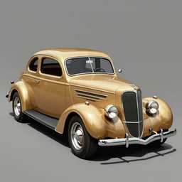 illustration of 1 9 4 0 ford coupe, syd mead