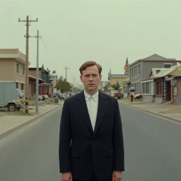 film still from wes anderson movie, baotou china,
