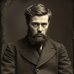 tintype photo of ivan karamazov, cynical young russian man, by julia margaret cameron 1 8 8 0 s, realistic, body shot, sharp focus, 8 k high definition, insanely detailed, intricate, elegant