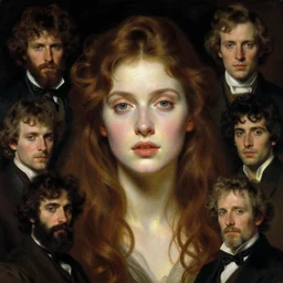 occult art portrait of john whiteside parsons by wayne barlowe, gustav moreau, goward,  Gaston Bussiere and roberto ferri, santiago caruso, and austin osman spare